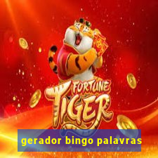 gerador bingo palavras